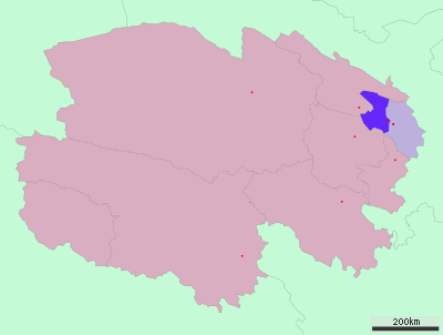 Xining was historically part of which province before joining Qinghai?