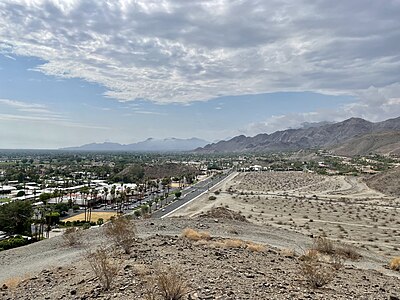 [url class="tippy_vc" href="#1735587"]Cathedral City[/url] occupies an area of 56.35 square kilometre. What is the area occupied by Rancho Mirage?