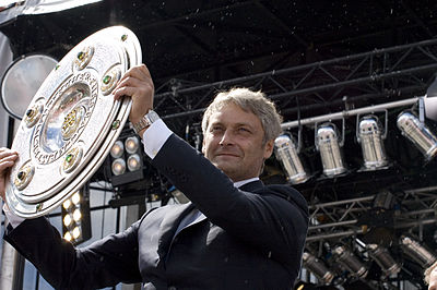 Which Bundesliga team did Armin Veh win the German championship with in 2007?