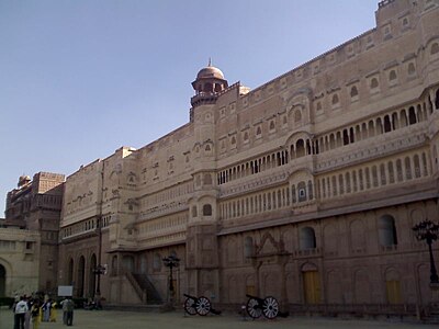 What is the rank of Bikaner in terms of size among cities in Rajasthan?