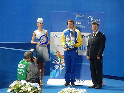 In what year did Sjöström win five individual medals at a single World Championships?