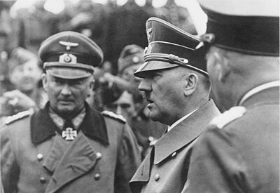 Who were the members of the German military resistance to Adolf Hitler who served on Kluge's staff?