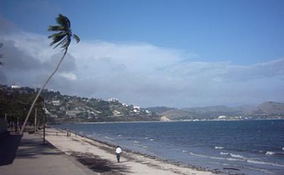What is the local name for Port Moresby in Tok Pisin?