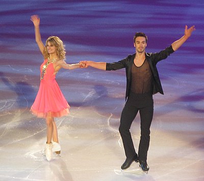 Who is Gabriella's ice dancing partner?