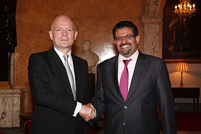 What position did Hague hold from 2010 to 2014?
