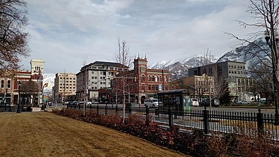 What resort is located 13 miles northeast of Provo?