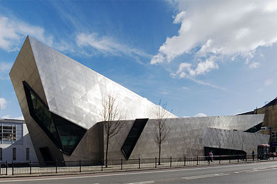 Where can you find Libeskind's design named "Reflections"?