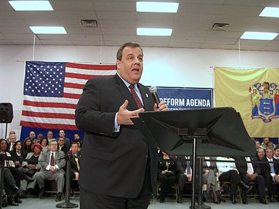 What are Chris Christie's most famous occupations?
