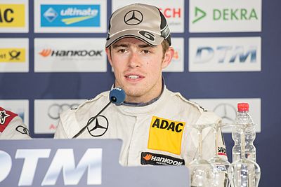 Which team did Paul di Resta drive for in his single race in 2017?