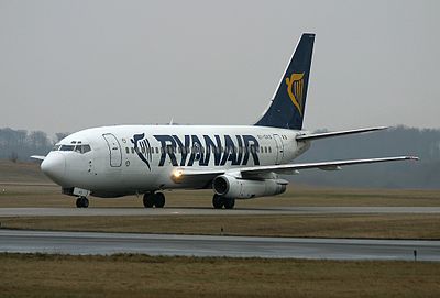 What is the location of the headquarters of Ryanair?