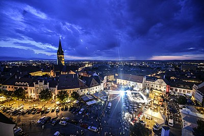 In what year was Sibiu designated the European Capital of Culture?