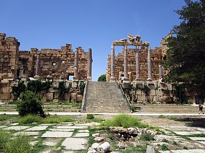 Which empire conquered Baalbek after the Romans?