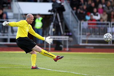 As a goalkeeper, was Friedel ever known for scoring a goal?