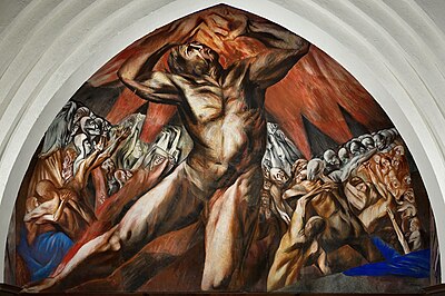 Where did José Clemente Orozco paint one of his famed murals in California?