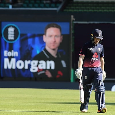 What honor was Eoin Morgan awarded in 2020?