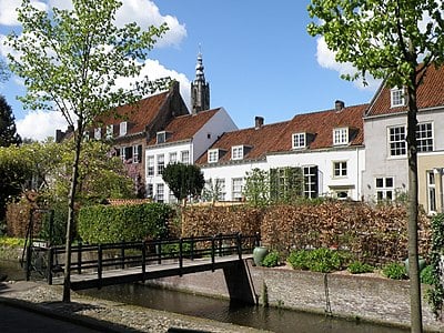 What is the elevation above sea level of Amersfoort?