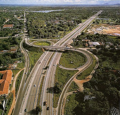 Which important Brazilian highway starts in Fortaleza?