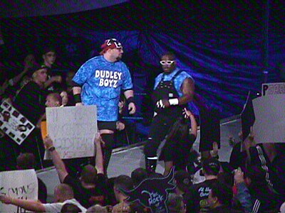 In which year were the Dudley Boyz inducted into the WWE Hall of Fame?