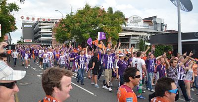 What is the founding date of Perth Glory FC?