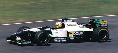 How many Grands Prix did Pierluigi Martini start for Minardi?