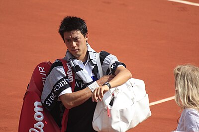 Which city does Kei Nishikori represent in Japan?
