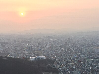 What province was Gwangju the capital of before it became a metropolitan city?