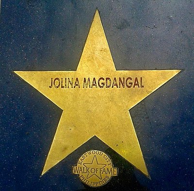 Jolina is also known for her distinctive?