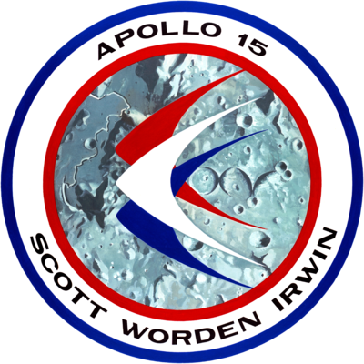 In what year was Worden's Apollo 15 crew selection announced?
