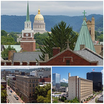What is Charleston, West Virginia known as?