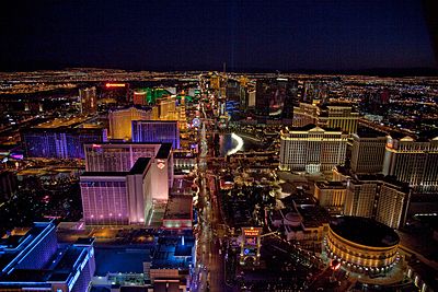 What is the area occupied by Las Vegas? [br] (The information was updated in 2016)