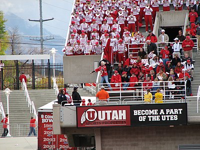 In which years did the Utah Utes make repeat Rose Bowl appearances?