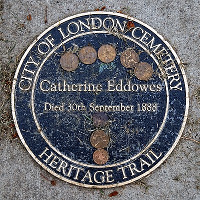 What tragic event happened to Catherine in the early hours of September 30, 1888?