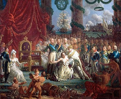 Who succeeded Louis XVIII on the French throne?