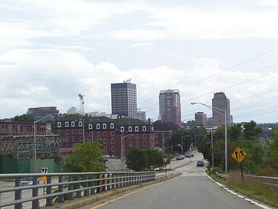 What was the original Manchester, which inspired the naming of Manchester, New Hampshire?