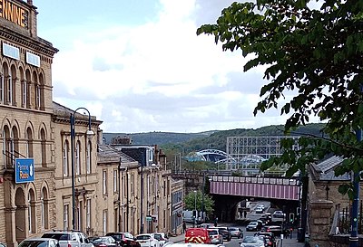 Which famous film star was born in Huddersfield?
