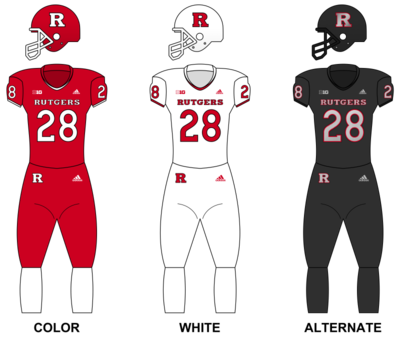 What is the name of the division that the Rutgers Scarlet Knights football team competes in within the Big Ten Conference?