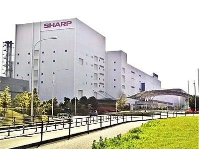 What is the subsidiary status of Sharp Corporation?