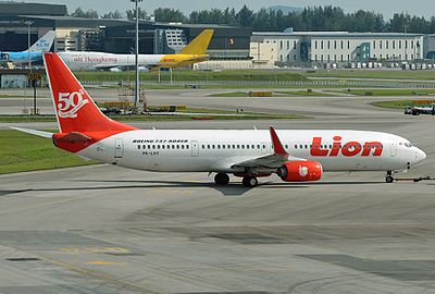 Which countries does Lion Air connect Indonesia to?