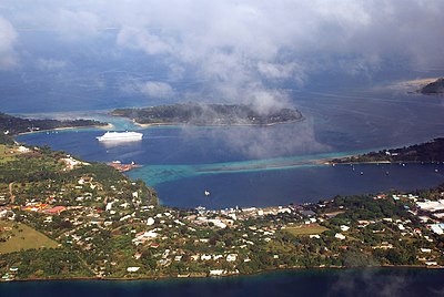 What is the capital and largest city of Vanuatu?
