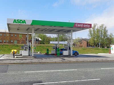 What is the name of Asda's financial services brand?