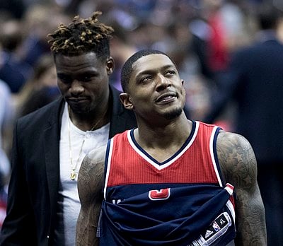 Where is Bradley Beal on the Wizard's all-time leading scorer list?