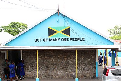 What is the language officially spoken in Jamaica?