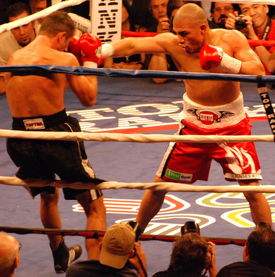 What year did Cotto become the first four-weight world champion from Puerto Rico?
