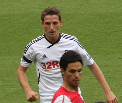How many matches did Joe Allen play for Swansea City in his first stint?
