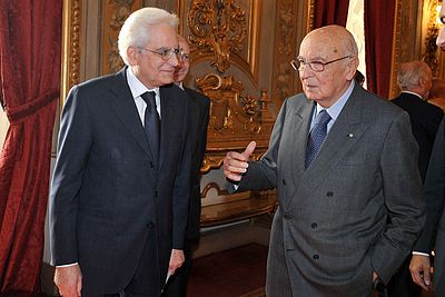 Who was appointed by Mattarella to lead a national unity government following Giuseppe Conte's resignation?