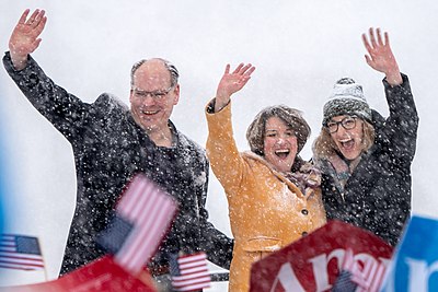 What is Amy Klobuchar's role in Minnesota?