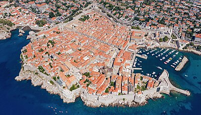 What was Dubrovnik part of in the early 19th to early 20th century?