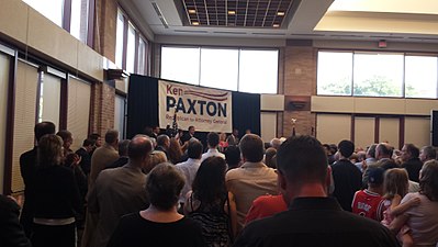 How has Paxton been characterized politically?