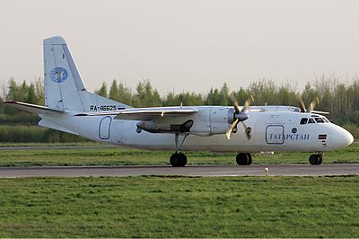 What is the model prefix for Antonov aircraft?