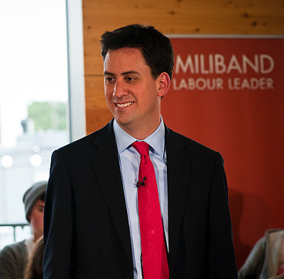 What political branding did Ed Miliband introduce during his tenure as Labour leader?